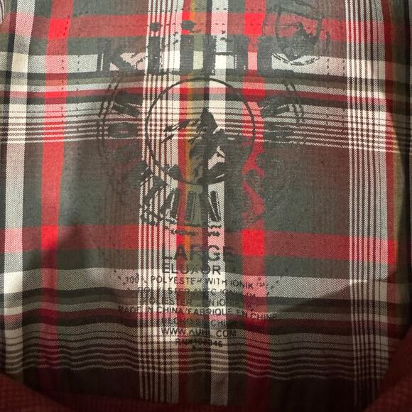 Kuhl Elder AFC red short sleeve button shirt men’s large hiking outdoor - Picture 5 of 10